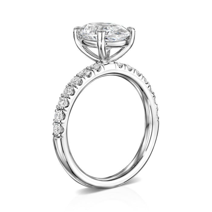 "Solomon Brothers Signature Collection" 16 stone Round Diamond Ring