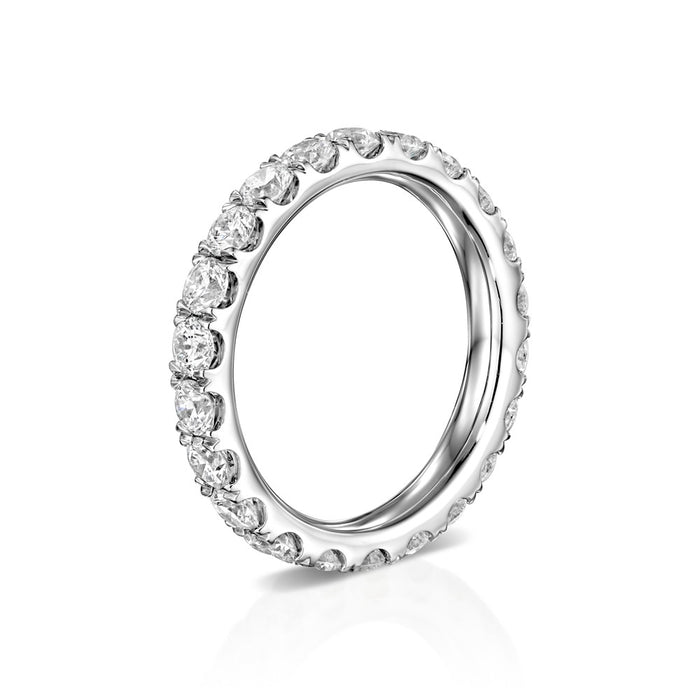 "Solomon Brothers Collection" Round Pave Set Diamond Wedding Eternity Band Diamond 2.00cttw