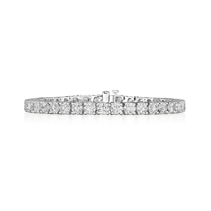 Solomon Brothers Classic Round Diamond Tennis Bracelet, 12.00 ctw, White Gold