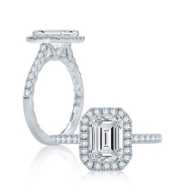 A.JAFFE  Engagement Ring ME2051Q/201