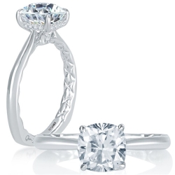 A.JAFFE  Engagement Ring MES837Q/157