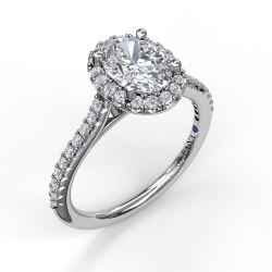 A.JAFFE  Engagement Ring BE123SB/131