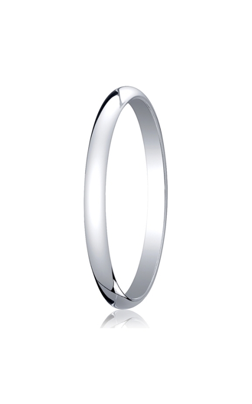 2mm Plain Polished Oval Wedding Band