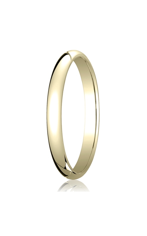 2.5mm Plain Polished Oval Wedding Band