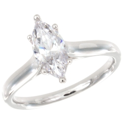 Solomon Brothers Collection Cathedral Solitaire Engagement Ring (center Stone Not included)