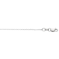 18 0.8mm Cable Chain Necklace with Lobster Clasp