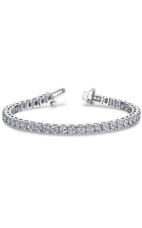 46 Stone Round 4 prong Diamond Tennis Bracelet