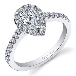 Sylvie  Engagement Ring SY999-043A4W75T