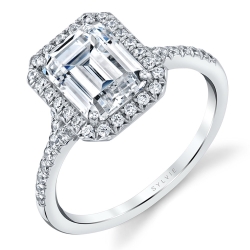 Sylvie  Engagement Ring S1814-028A4W20E