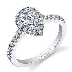 Sylvie  Engagement Ring SY999-046A4W17T
